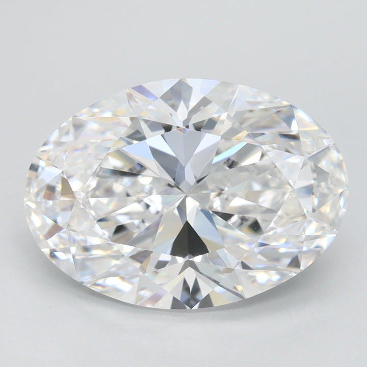 4,24 karaat ovaal geslepen laboratoriumdiamant VVS1 D