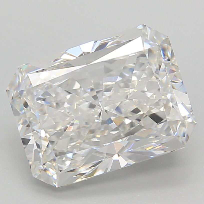 4.25 Carat Radiant Cut Lab Grown Diamond VVS2 E