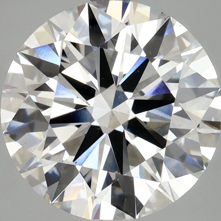4,25 Karat runder, im Labor gezüchteter Diamant VS2 F