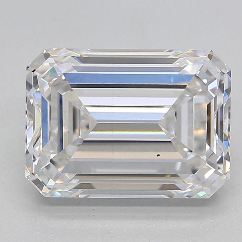 4.26 Carat Emerald Cut Lab Grown Diamond VS1 E