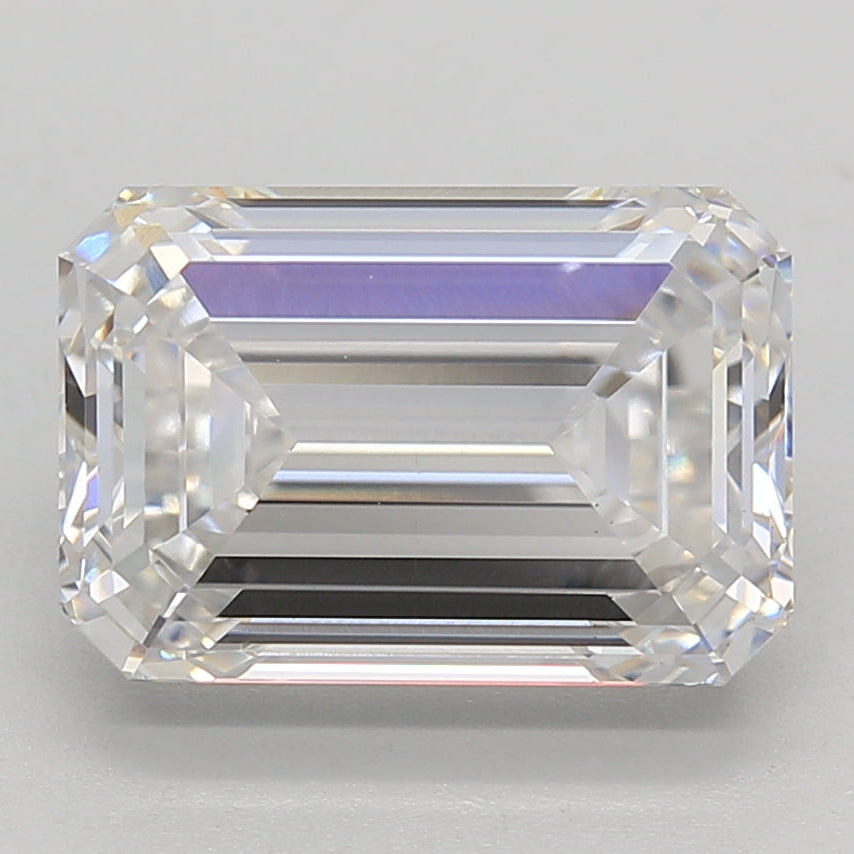4,26 Karat Lab-Grown-Diamant im Smaragdschliff VS2 F
