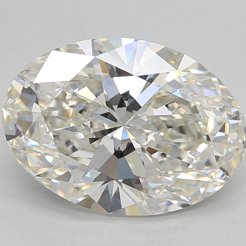 4.26 Carat Oval Cut Lab Grown Diamond VS1 I