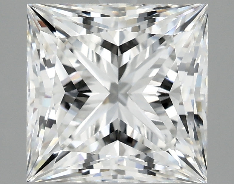 4.26 Carat Princess Cut Lab Grown Diamond VVS2F