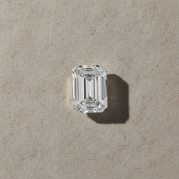 4.27 Carat Emerald Cut Lab Grown Diamond, VS2/E