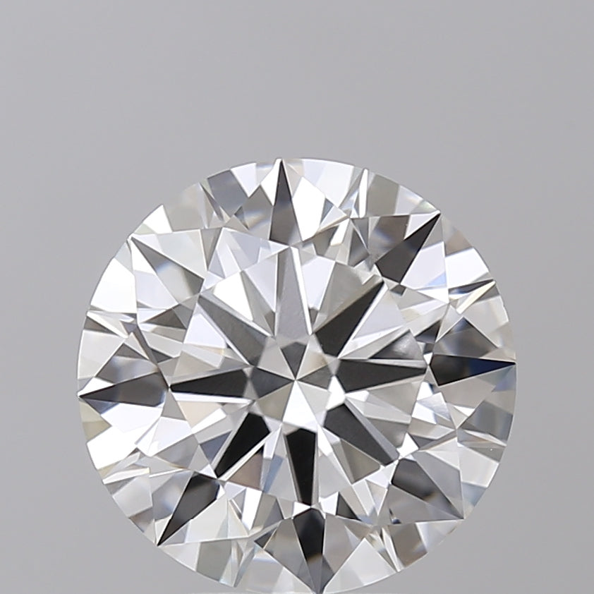 4.27 Carat Round Lab Grown Diamond VS1 F