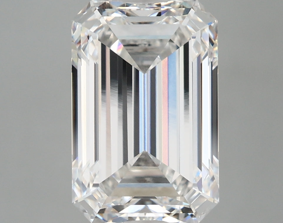 4.28 Carat Emerald Cut Lab Grown Diamond VVS1F 