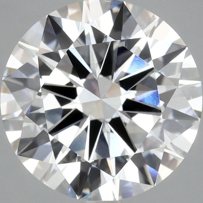 4.31 Carat Round Cut Lab Grown Diamond VVS2 E