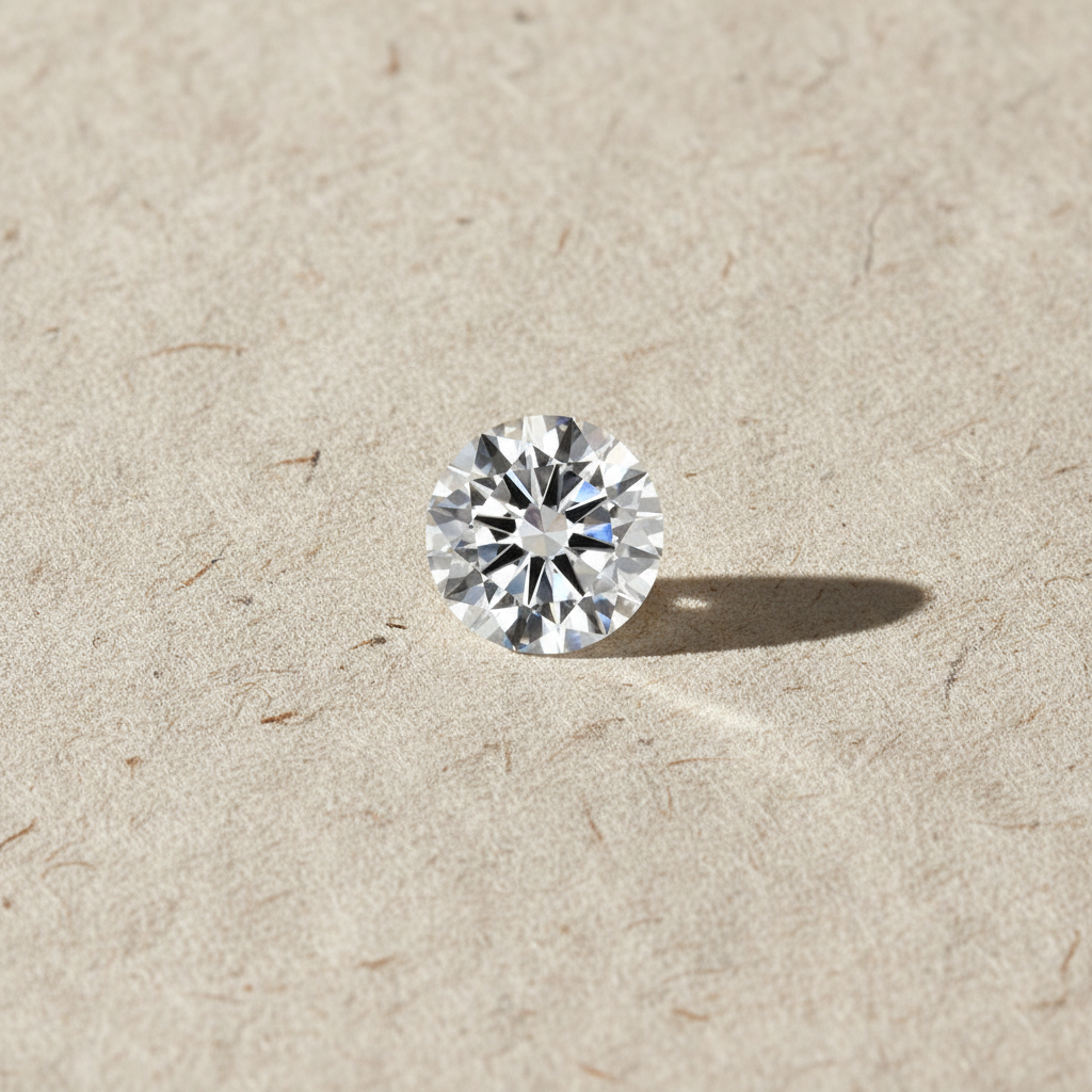 4.31 Carat Round E VVS2 Lab Grown Diamond Excellent Cut IGI Certified