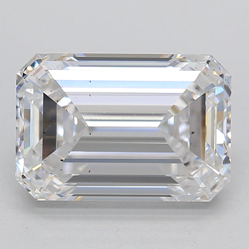4.35 Carat Emerald Cut Lab Grown Diamond SI1 E