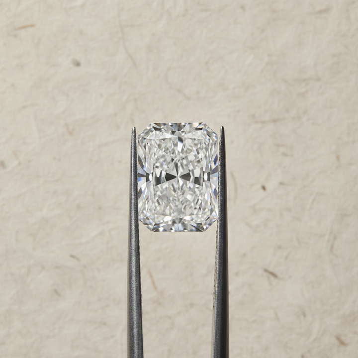 4,40 karaat stralend geslepen laboratoriumdiamant, VVS1/E
