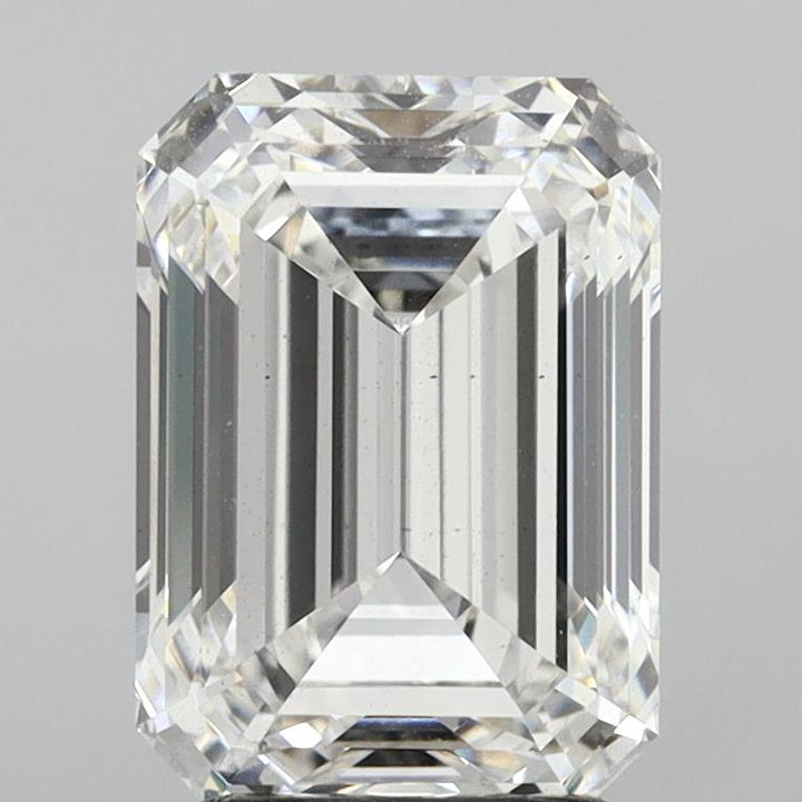 4.41 Carat Emerald Cut Lab Grown Diamond VS2 F