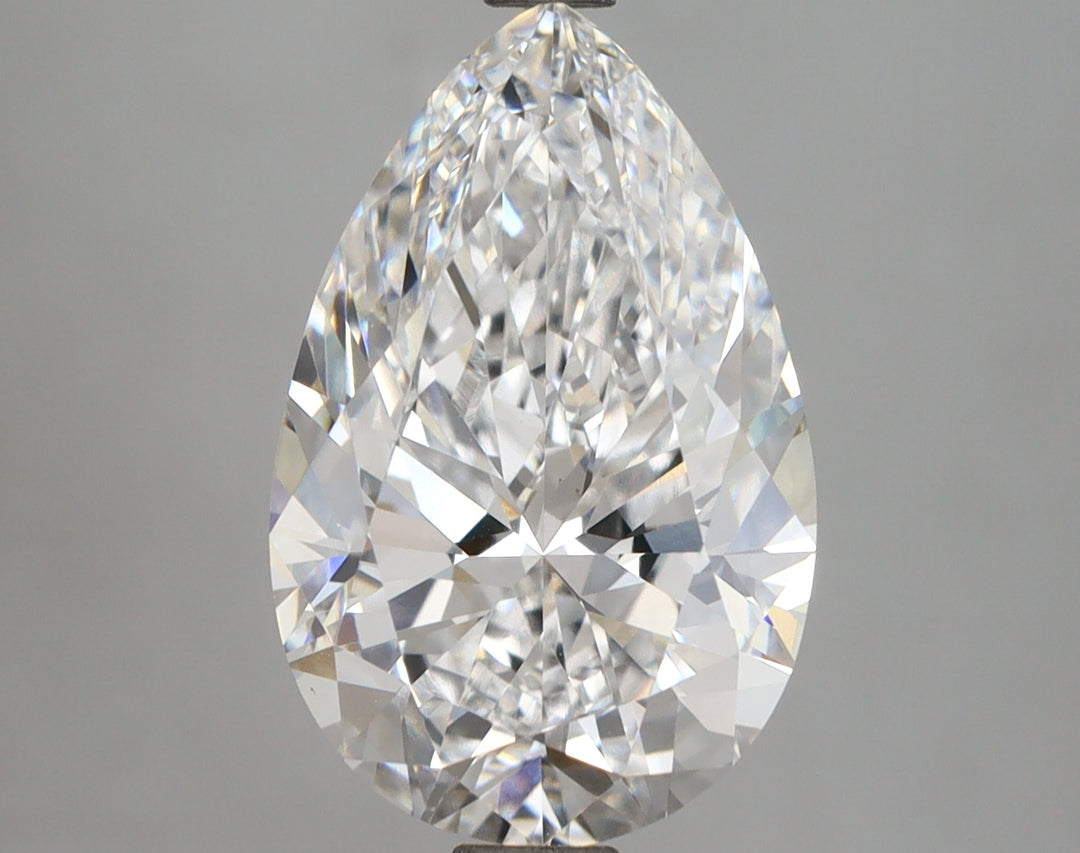 4.41 Carat Pear Cut Lab Grown Diamond VVS1D