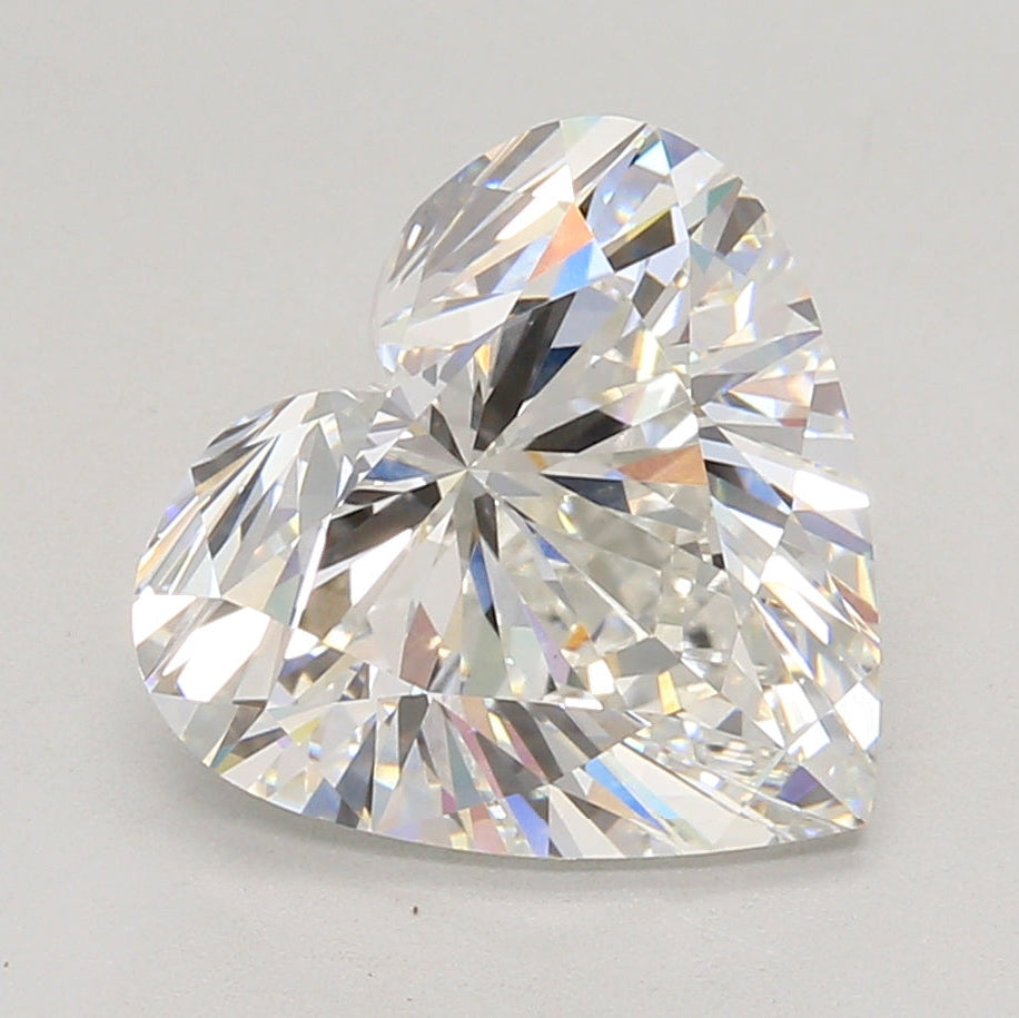4.44 Carat Heart Lab Grown Diamond VS1 F