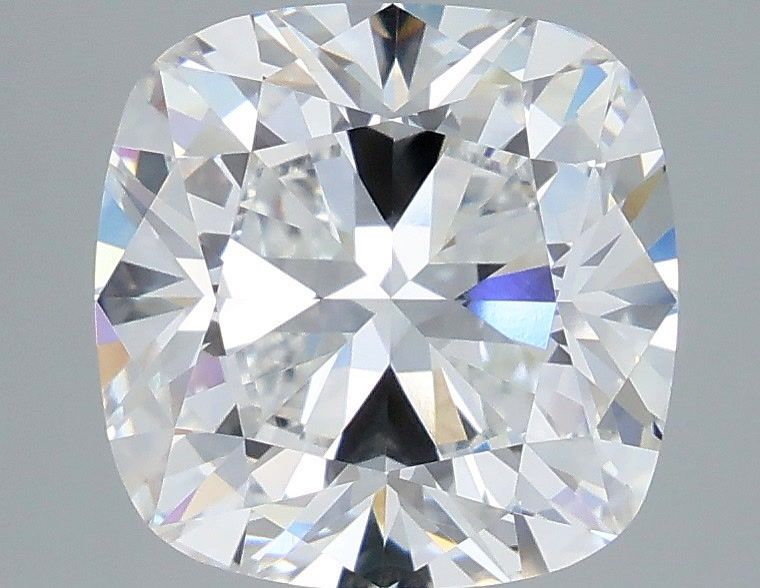 4.47 Carat Cushion Square Cut Lab Grown Diamond VVS1E 