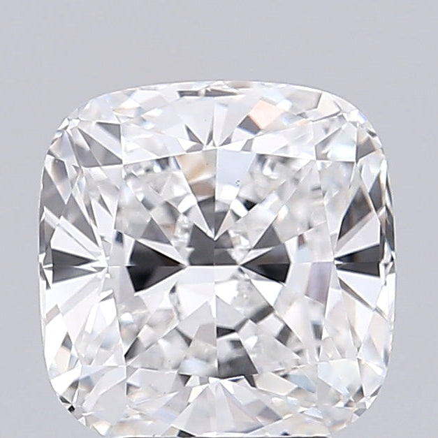 4,48 karaat kussen geslepen laboratorium-gegroeide diamant VS1F