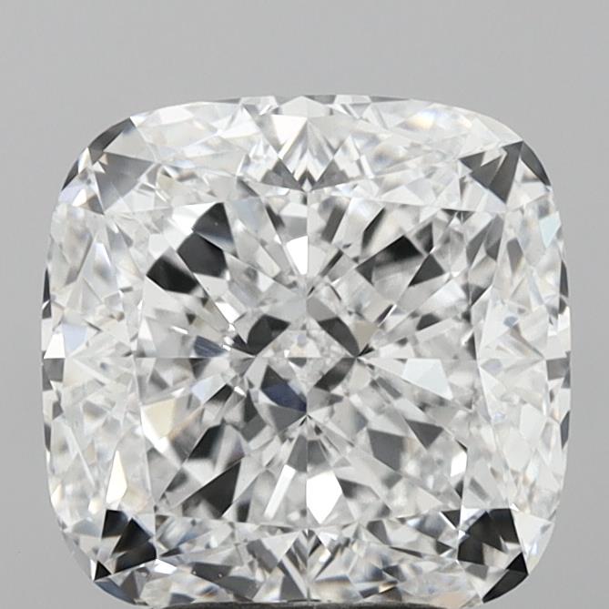 4.50 Carat Cushion Square Cut Lab Grown Diamond VS1D 