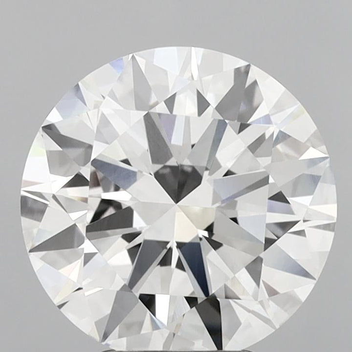 4.50 Carat Round Cut Lab Grown Diamond VVS1E Color