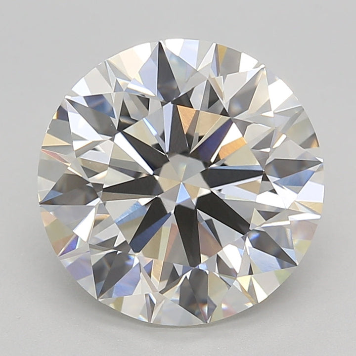 4.50 Carat Round Lab Grown Diamond VVS2 H