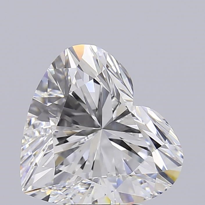 Diamant cultivé en laboratoire taille cœur de 4,54 carats VVS2D