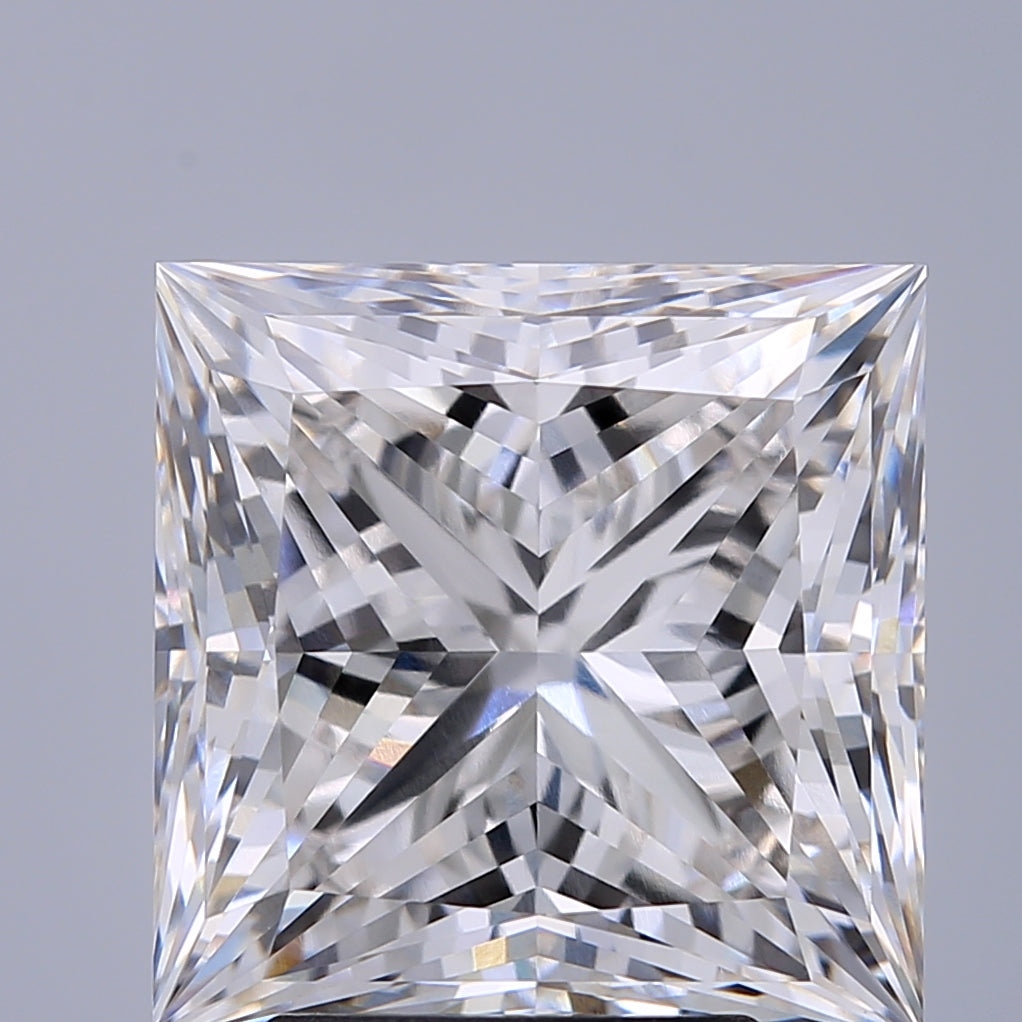 4.55 Carat Princess Cut Lab Grown Diamond VVS1F 
