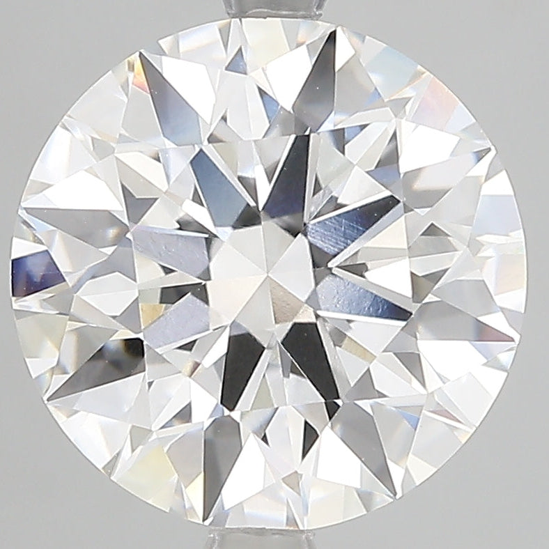 Diamante coltivato in laboratorio a taglio rotondo da 4,58 carati VVS1 E