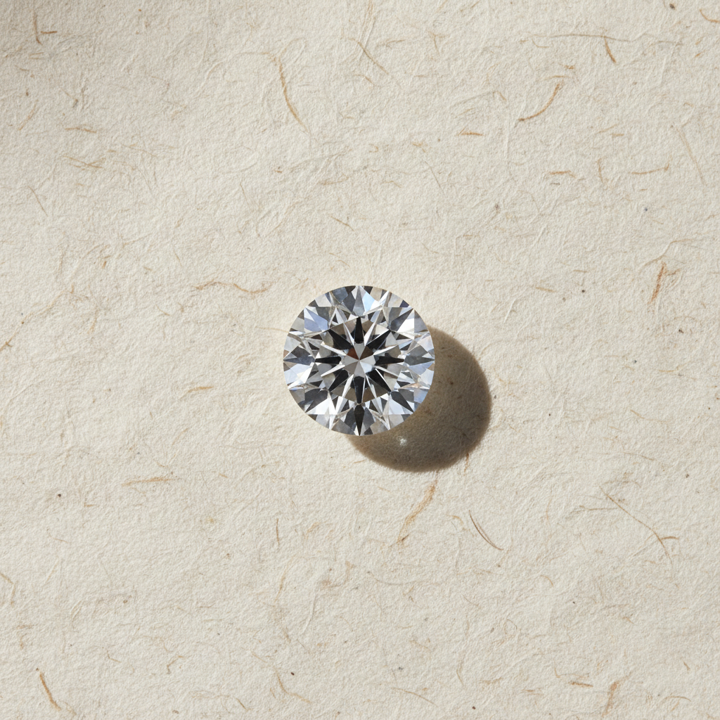 4.62 Carat Round F VVS2 Lab Grown Diamond Excellent Cut IGI Certified