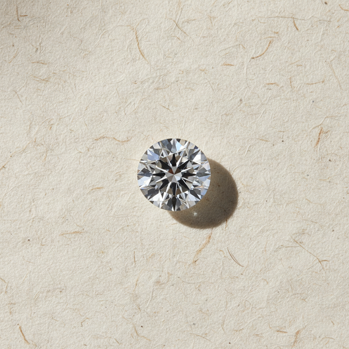 4.62 Carat Round F VVS2 Lab Grown Diamond Excellent Cut IGI Certified