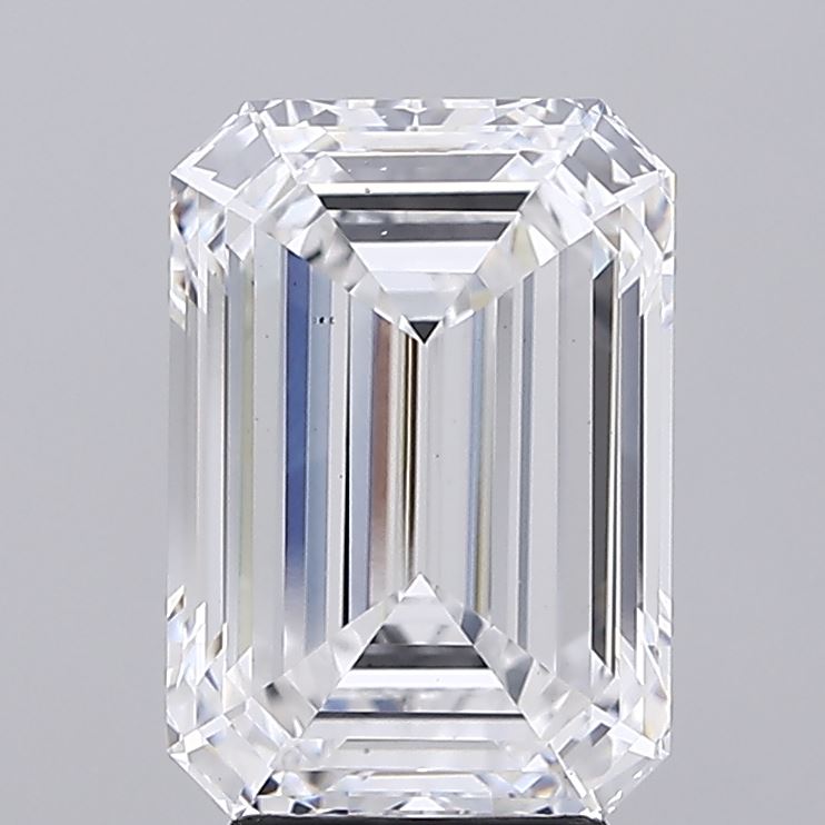 4.63 Carat Emerald Cut Lab Grown Diamond VS2 D