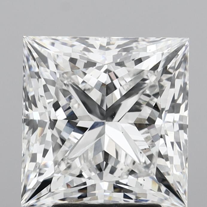 4.65 Carat Princess Cut Lab Grown Diamond VS2 E