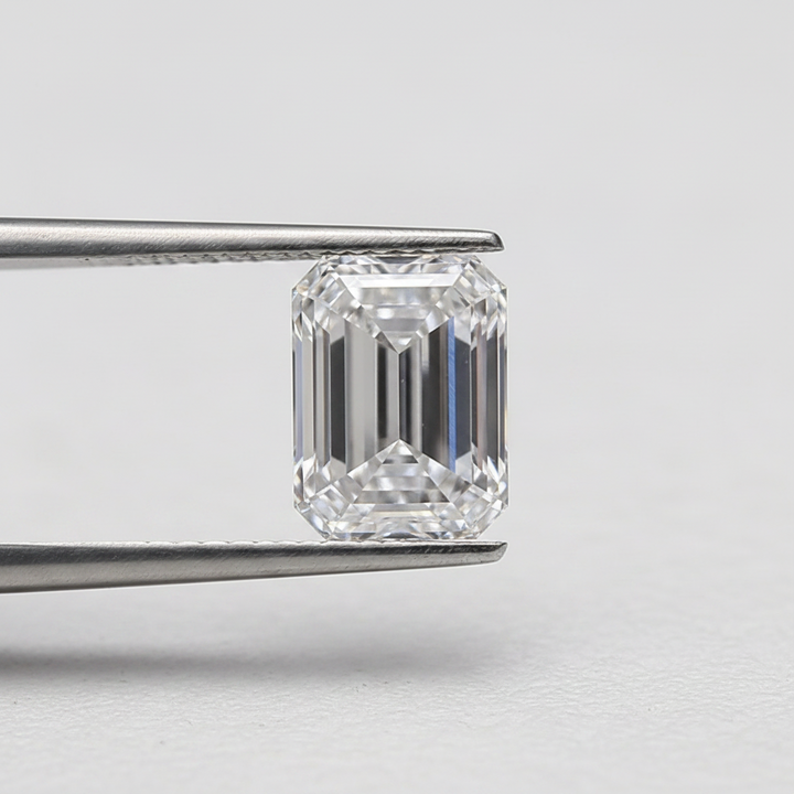 4.66 Carat Emerald Cut Lab Grown Diamond, VS1/E
