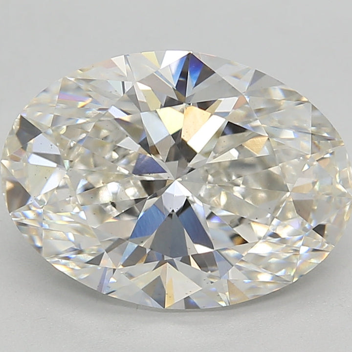 4.66 Carat Oval Cut Lab Grown Diamond VS1 H