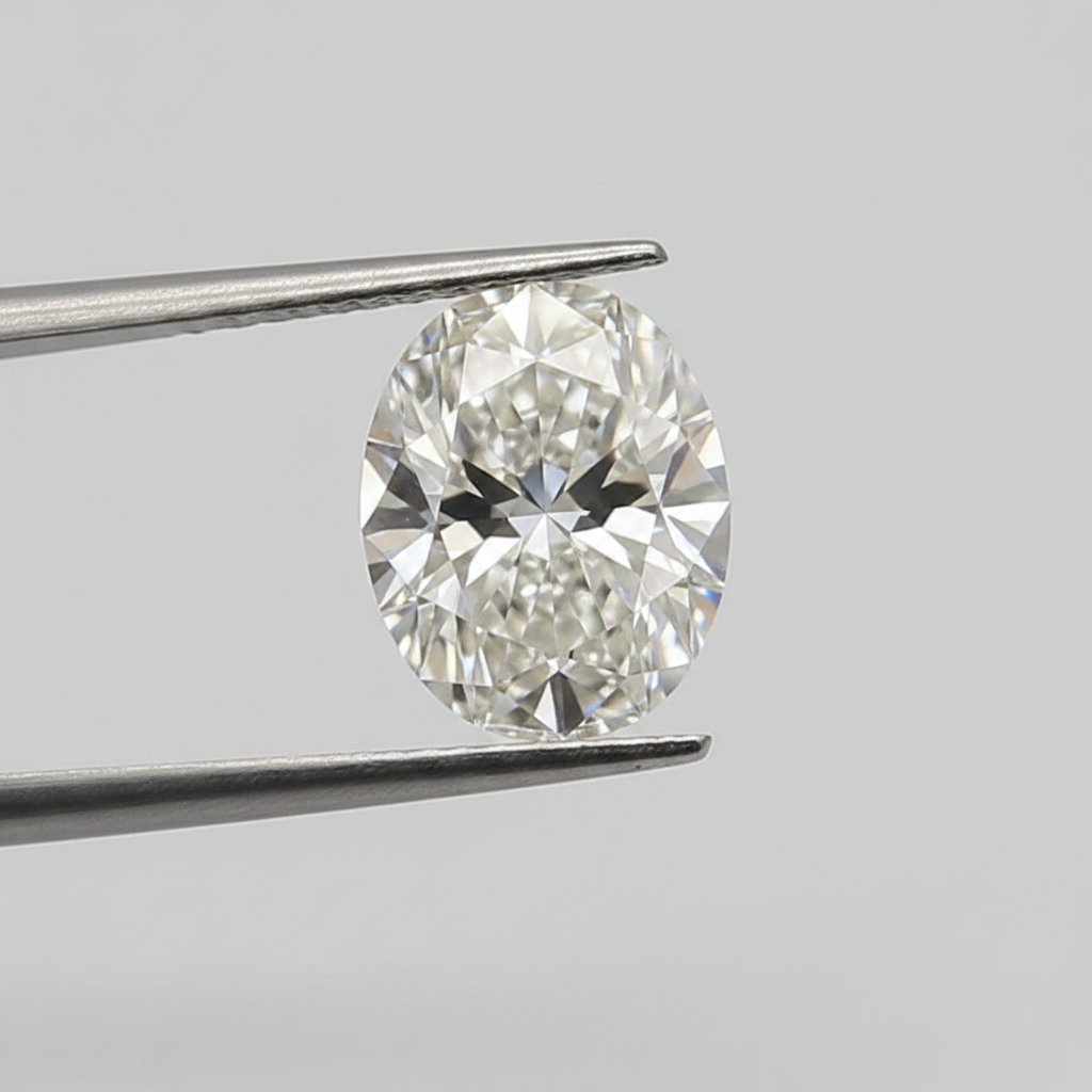 4.66 Carat Oval Cut H VS1 GIA Certified Lab Grown Diamond