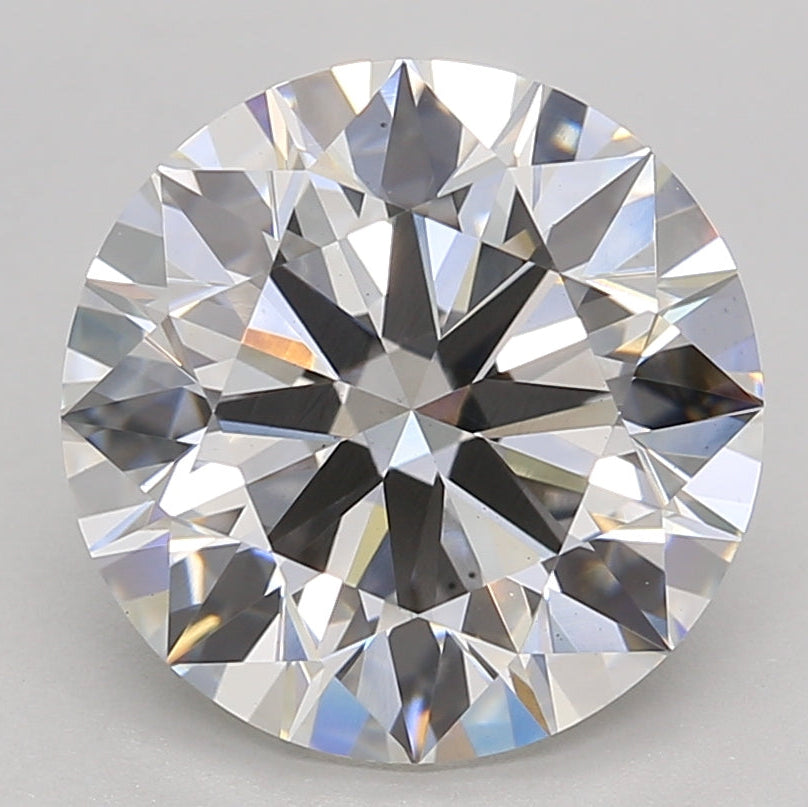 Diamante redondo cultivado en laboratorio de 4,68 quilates VS1 H