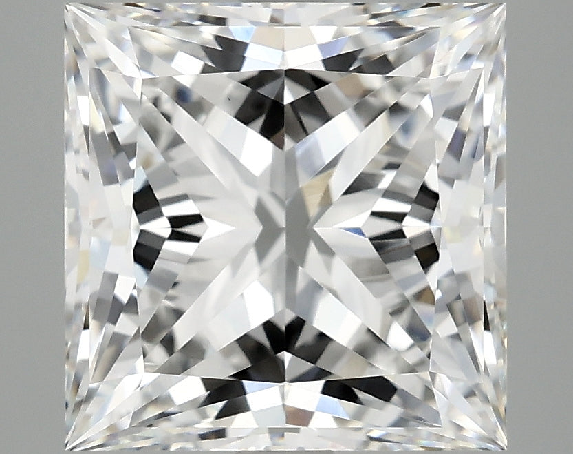 4.69 Carat Princess Cut Lab Grown Diamond VS1E