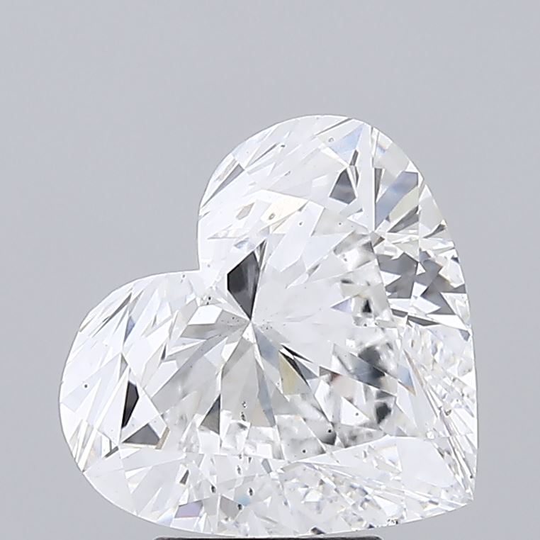 4.70 Carat Heart Cut Lab Grown Diamond VS2E