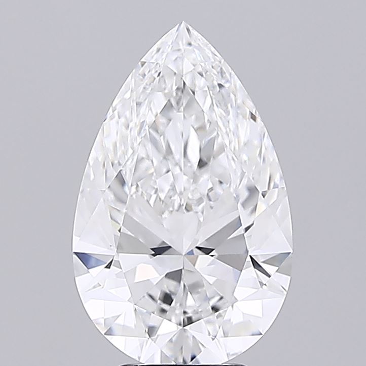 4.70 Carat Pear Cut Lab Grown Diamond VVS1D