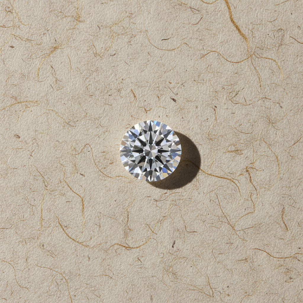 4.56 Carat Round D VVS2 Lab Grown Diamond Excellent Cut IGI Certified