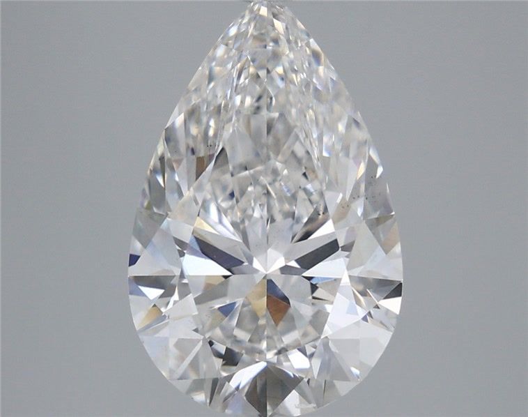 4.74 Carat Pear Cut Lab Grown Diamond VS2F 