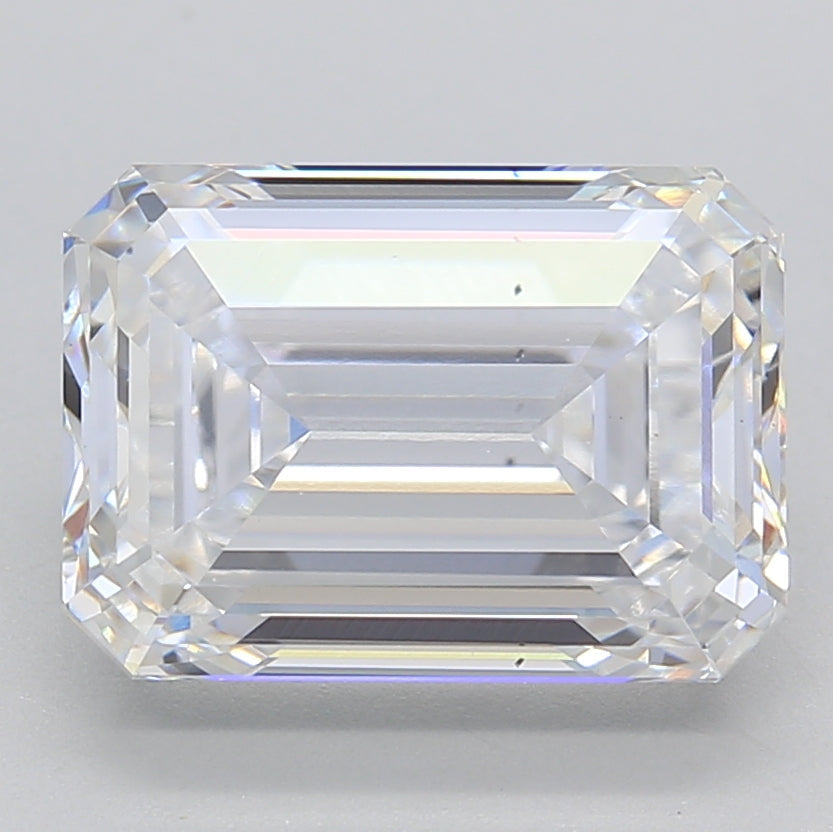4.80 Carat Emerald Cut Lab Grown Diamond VS2 D