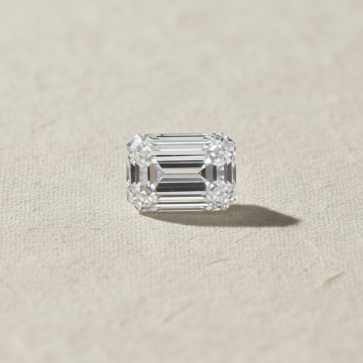 4.80 Carat Emerald Cut Lab Grown Diamond, VS2/D