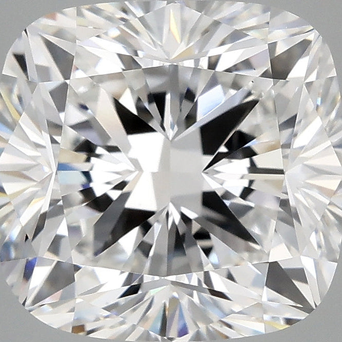 Diamante coltivato in laboratorio con taglio a cuscino da 4,87 carati VS1 E