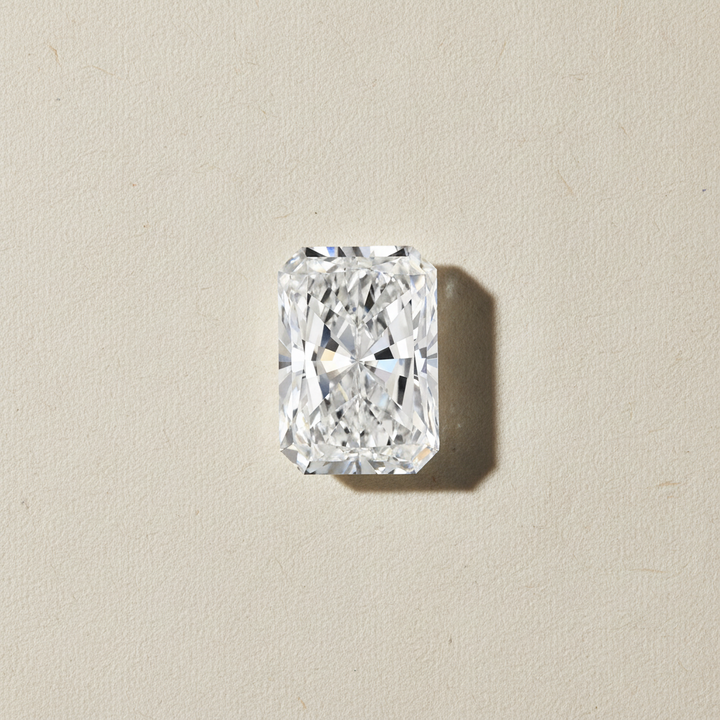 4.87 Carat Radiant Cut Lab Grown Diamond, VS1/D