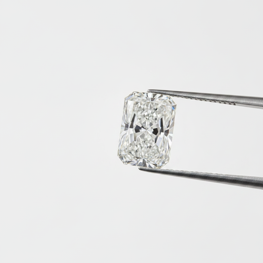 4,87 karaat stralend geslepen laboratoriumdiamant, VS1/D