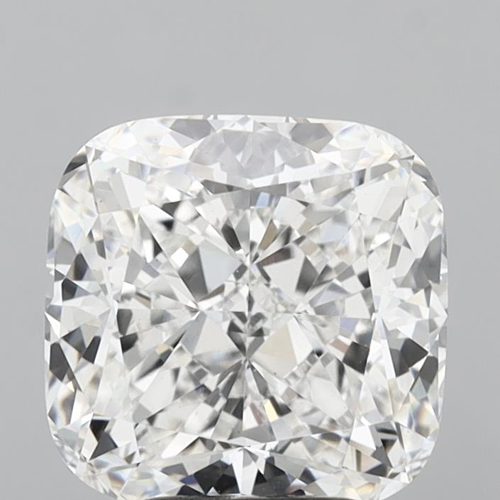 4.90 Carat Cushion Modified Cut Lab Grown Diamond VS1F 