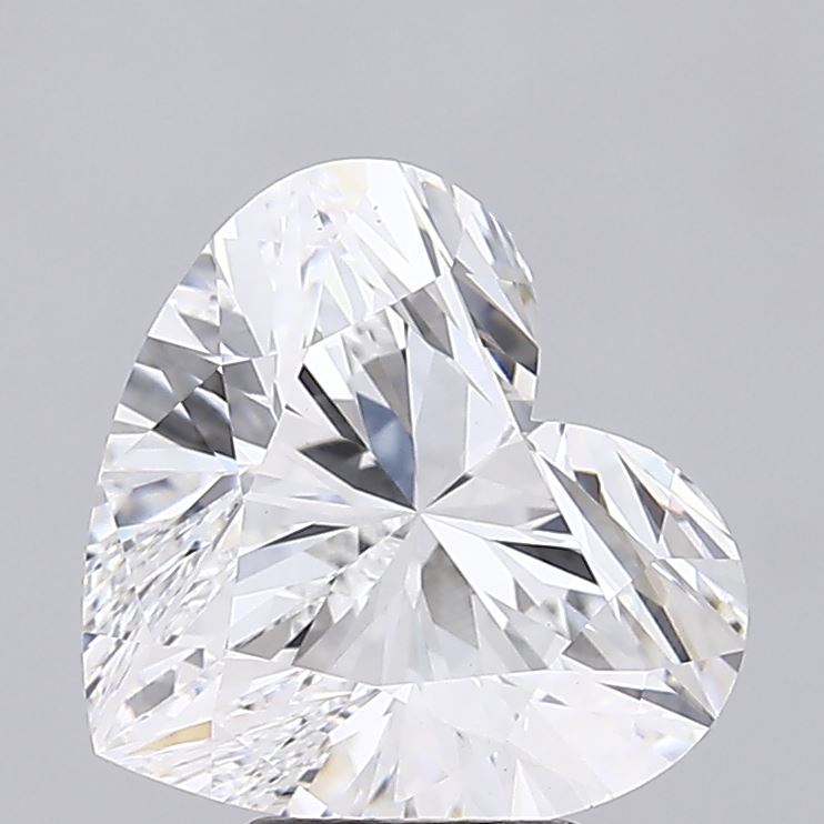 4.90 Carat Heart Cut Lab Grown Diamond VS1D