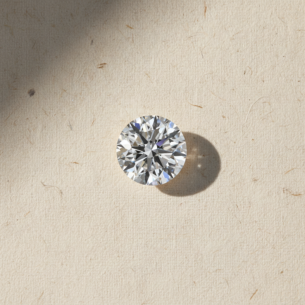 4.91 Carat Round D VVS2 Lab Grown Diamond Excellent Cut IGI Certified