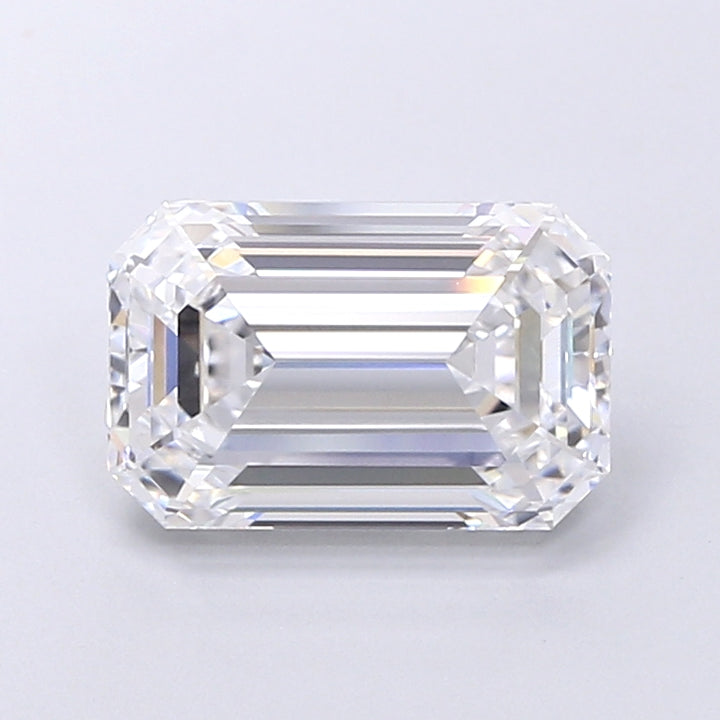Labordiamant im Smaragdschliff von 4,01 Karat, VVS1/D