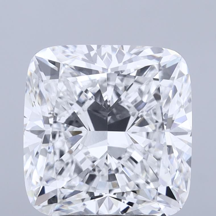 5.02 Carat Cushion Lab Grown Diamond, VVS2/D