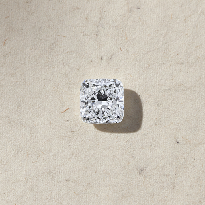 5.02 Carat Cushion Lab Grown Diamond, VVS2/D
