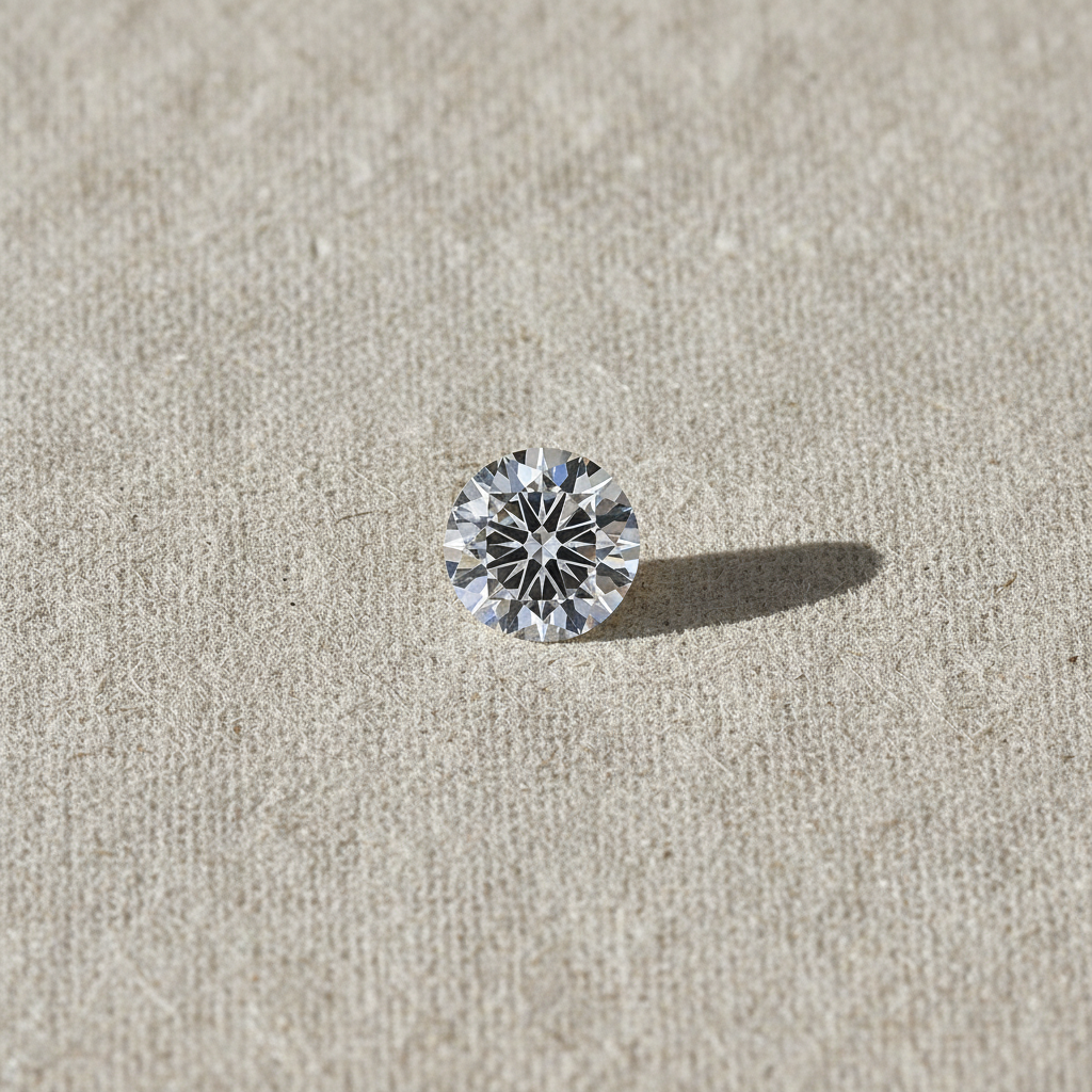 5.00 Carat Round E VS2 Lab Grown Diamond Excellent Cut IGI Certified